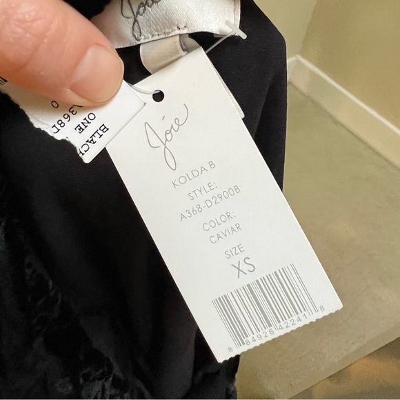 NWT Joie Kolda Velvet Mini Dress - Picture 5 of 9